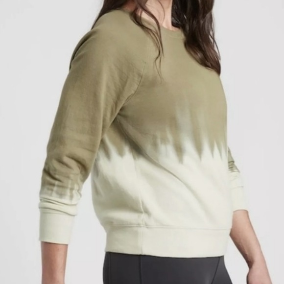 Athleta Tops - Athleta Sundown Dip Dye Sweatshirt